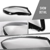 G-PLUS Headlight Lens Cover Compatible with Benz GLC-Class W253 CLA250 CLA45 AMG 2016-2019 Left & Right Front Headlamp Lens Cover Clear