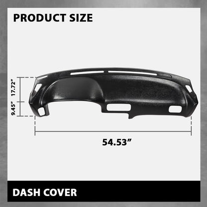 G-PLUS Dash Cover Compatible with Nissan 240SX 1989-1994 Without Heads Up Display Dashboard Panel Bezel