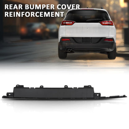 G-PLUS Rear Bumper Reinforcement Bumper Face Bar Retainer Bracket Brace Mounting Compatible with Jeep Cherokee 2014-2018,Fit For Models With Single Exhaust