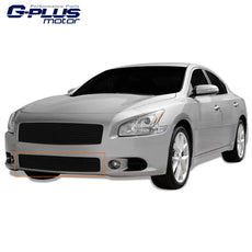 G-PLUS Front Bumper Grille Insert for Nissan Maxima 2009-2014 Black Billet Style Product Image