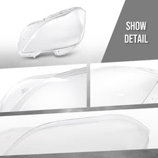 G-PLUS Headlight Lens Cover for Benz CLS W218 CLS350 CLS500 CLS550 2010-2014 Clear Product Features