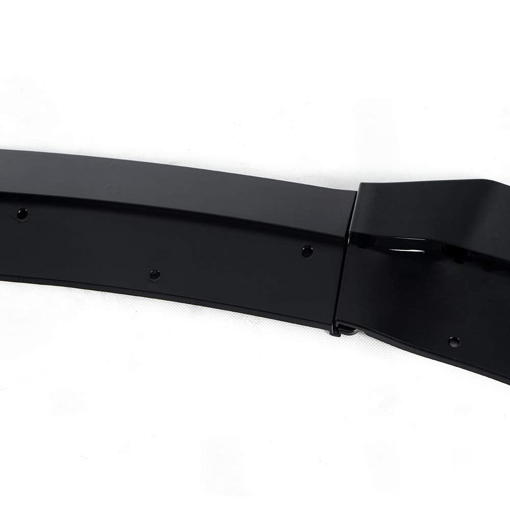 G-PLUS Front Bumper Lip Spoiler Air Chin Body Kit Spiltter Compatible with 2015-2016 Dodge Charger SRT