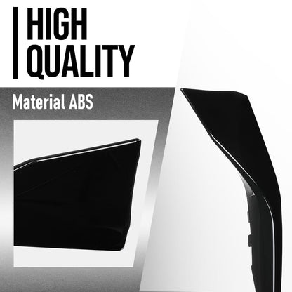 G-PLUS Front Lower Left Side Bumper Molding Trim Compatible with Toyota Camry SE 2025 TO1046135, 52713AQ040 Glossy Black