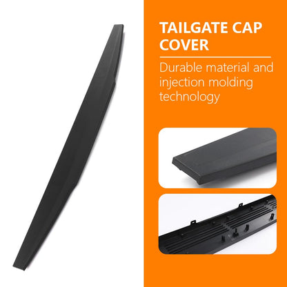 G-PLUS Tailgate Top Trim Cap Cover Molding Compatible with 2017-2022 Ford Super Duty F250 F350 F450 F550 HC3Z-9941018-AD