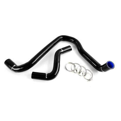 Silicone Radiator Hose Piping Kit Clamps Replacement For HONDA PRELUDE Si/S/VTEC H22A H23A 1992 1993 1994 1995 1996 Black
