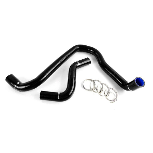 Silicone Radiator Hose Piping Kit Clamps Replacement For HONDA PRELUDE Si/S/VTEC H22A H23A 1992 1993 1994 1995 1996 Black