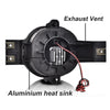 G-PLUS Driver & Passenger Side Fog Lights, Compatible With Dodge Ram 1500 2002-2008 / Fit 2003-2009 ram 2500 3500 / Fit 2004-2006 Durango Driving Lamps (Fog Lamps Set + Circuit Board)
