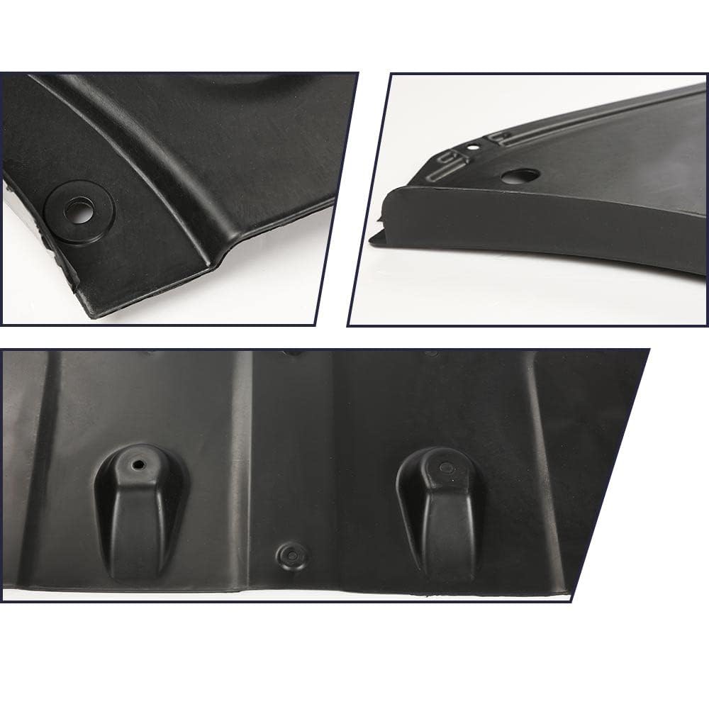 G-PLUS Front Center Undercar Shield Compatible with Sonata 2015 2016 2017 15 16 17 Front Engine Splash Shield HY1228185 29110C2300 29110C2400