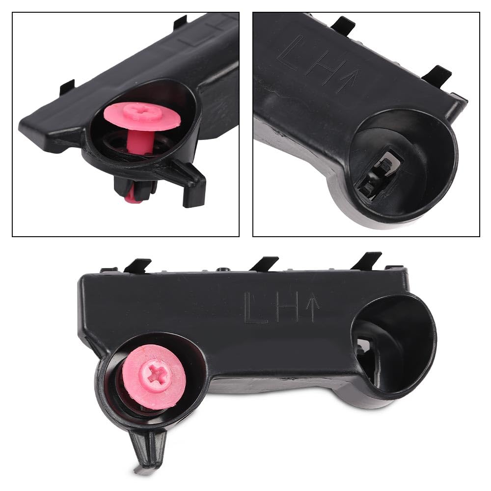 G-PLUS Front Bumper Brackets Retainers Left Right 2pc Compatible with Nissan Altima 2019 2020 2021 622216CA0A, 622206CA0A, NI1042114, NI1043114