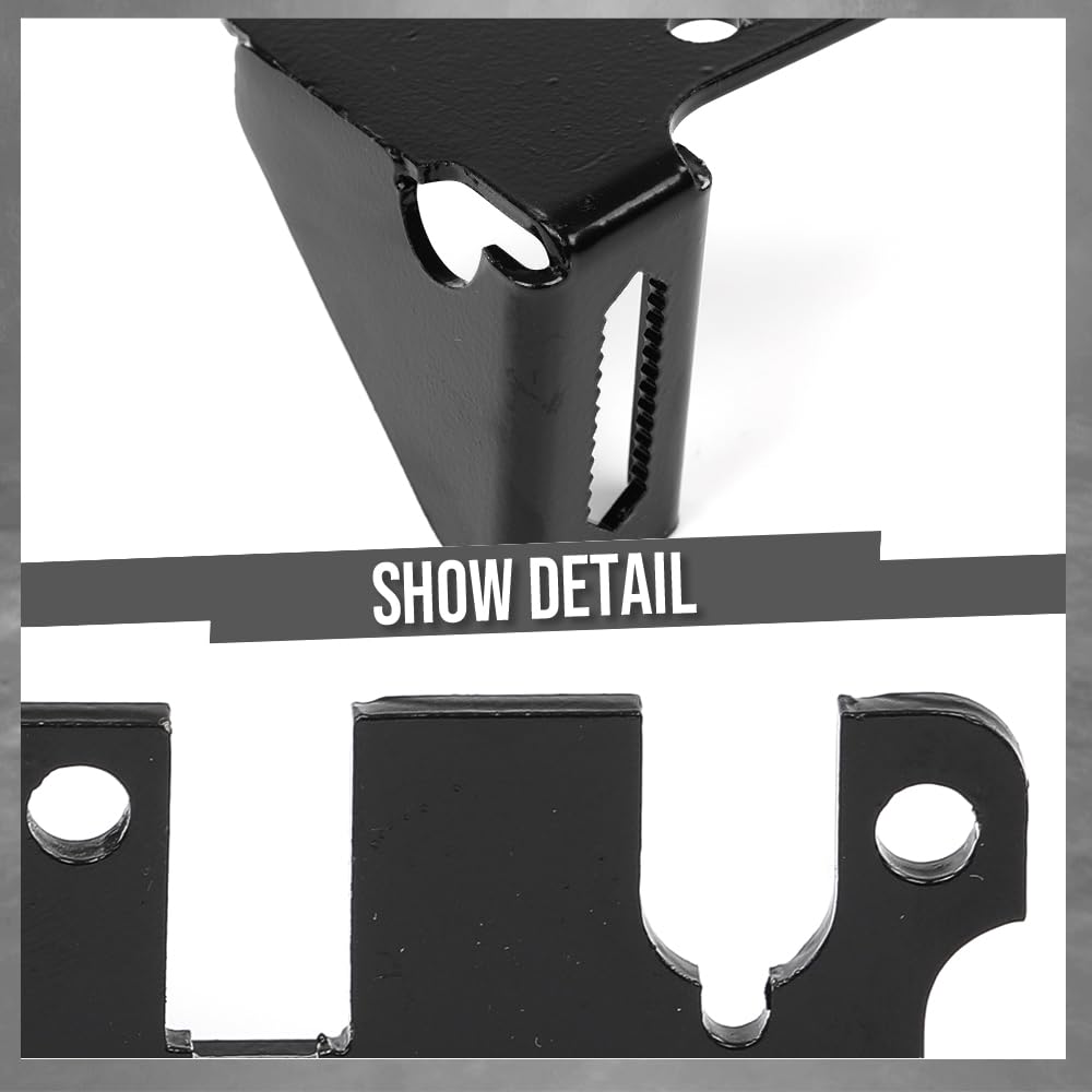 G-PLUS Throttle Body Cable Bracket Fit 92MM 102MM LSX LS LS1 LS3 LS6 LS7 4‑Bolts Drive‑By‑Cable Throttle Body Not Fit the Larger 105mm Intakes Black