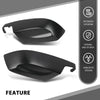 G-PLUS Pair Mirror Lower Cover Compatible with Subaru Crosstrek Legacy Outback 2013-2014, Fit Subaru Impreza 2012-2014, Fit Forester 2014-2018 91054AJ220, LH & RH