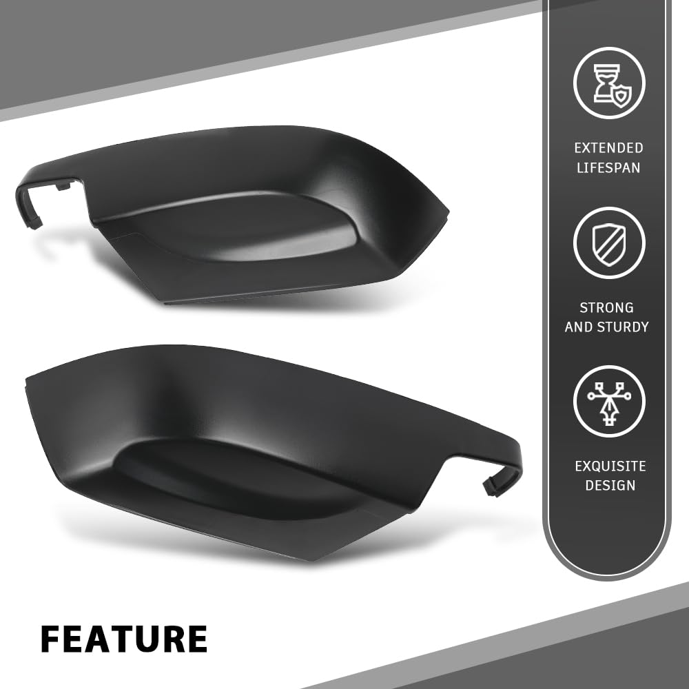 G-PLUS Pair Mirror Lower Cover Compatible with Subaru Crosstrek Legacy Outback 2013-2014, Fit Subaru Impreza 2012-2014, Fit Forester 2014-2018 91054AJ220, LH & RH