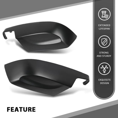 G-PLUS Pair Mirror Lower Cover Compatible with Subaru Crosstrek Legacy Outback 2013-2014, Fit Subaru Impreza 2012-2014, Fit Forester 2014-2018 91054AJ220, LH & RH