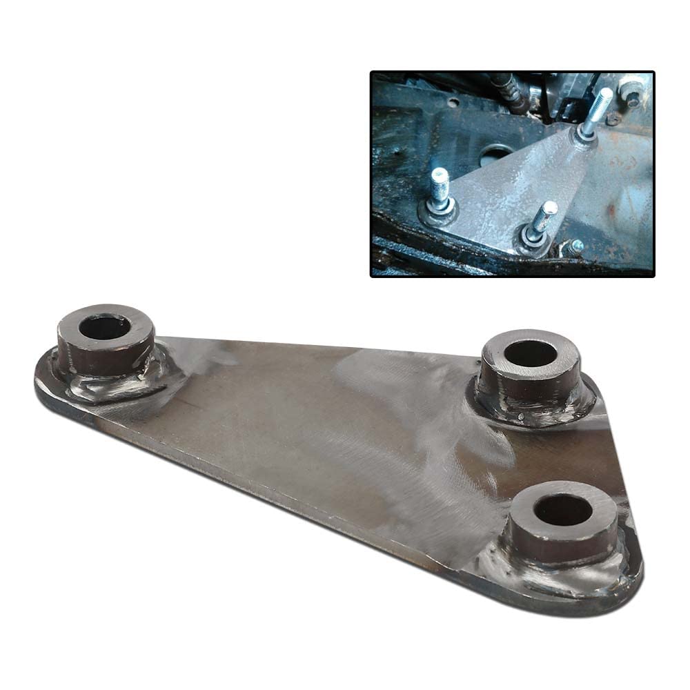 G-PLUS Steering Box Spacer Brace Compatible with 1884-2001 Jeep Cherokee Xj Mj Bracket