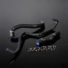 G-PLUS Silicone Radiator Hose Pipe Compatible With 2003-2007 Nissan 350Z Fairlady Z33 VQ35DE VQ35HR,Black