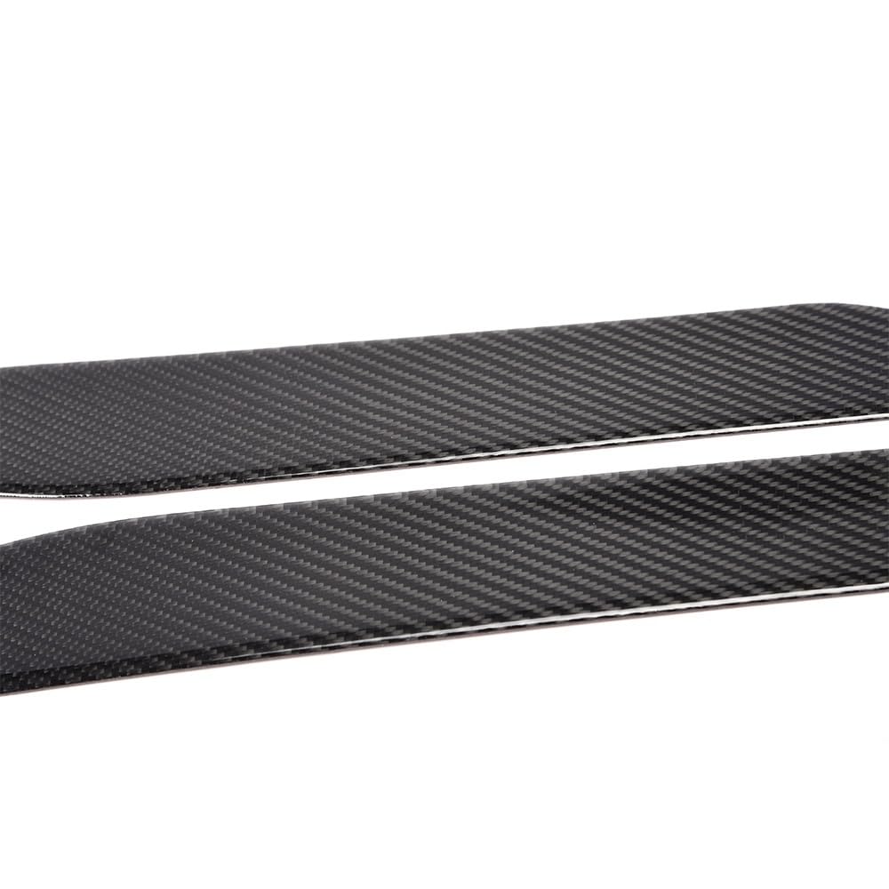 G-PLUS Carbon Fiber Headlight Eyelids Eyebrows Covers Compatible with Nissan 350Z Z33 Fairlady Z Coupe 2003-2009, Left & Right Black