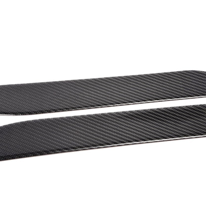 G-PLUS Carbon Fiber Headlight Eyelids Eyebrows Covers Compatible with Nissan 350Z Z33 Fairlady Z Coupe 2003-2009, Left & Right Black
