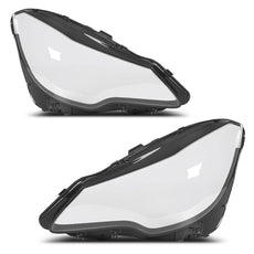 G-PLUS Headlight Lens Cover 2PCS for Benz E-Class W207 C207 2014-2016 Clear