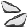 G-PLUS Headlight Lens Cover Compatible with Benz E-Class W207 C207 2014 2015 2016 Left & Right Front Headlamp Lens Cover Clear