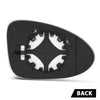 G-PLUS Driver Left Side Mirror Glass Compatible with Porsche Macan 2015 2016 2017 2018 2019 2020 2021 95B857521H, 95B-857-521-G White
