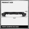 G-PLUS Front Bumper Face Bar Compatible with GMC Sierra 1500 2019-2021,Fit for Models with Park Assist Only, NOT Fit for Base Models Black