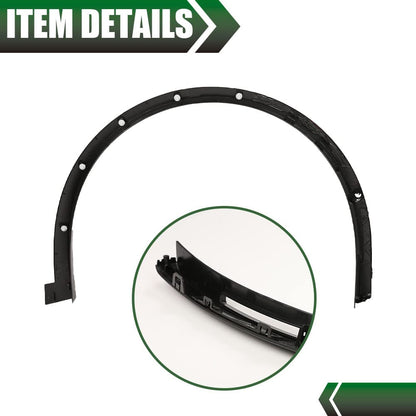 G-PLUS Front Left Fender Flares, Compatible With Tesla Model X 2016-2021 Driver Side Wheel Fender Arch Molding Trim
