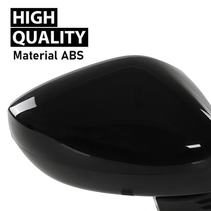 G-PLUS Power Mirror w/ 3-Pin Right Passenger Side Compatible with Honda Civic LX/Sport 2022-2023 Manual Folding 76208T20A01-PFM HO1321350 Glossy Black