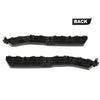 G-PLUS Rear Bumper Retainer Set Compatible with 2010-2015 RX350 RX450h Left Driver and Right Passenger Side Bumper Retainer Support Bracket 525750E020 LX1133101 525760E020 LX1132101