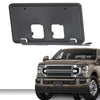 G-PLUS Front License Plate Bracket Compatible with Ford F250 F350 Super Duty 2020-2022 LC3Z-17A385-AB Black License Plate Holders Black