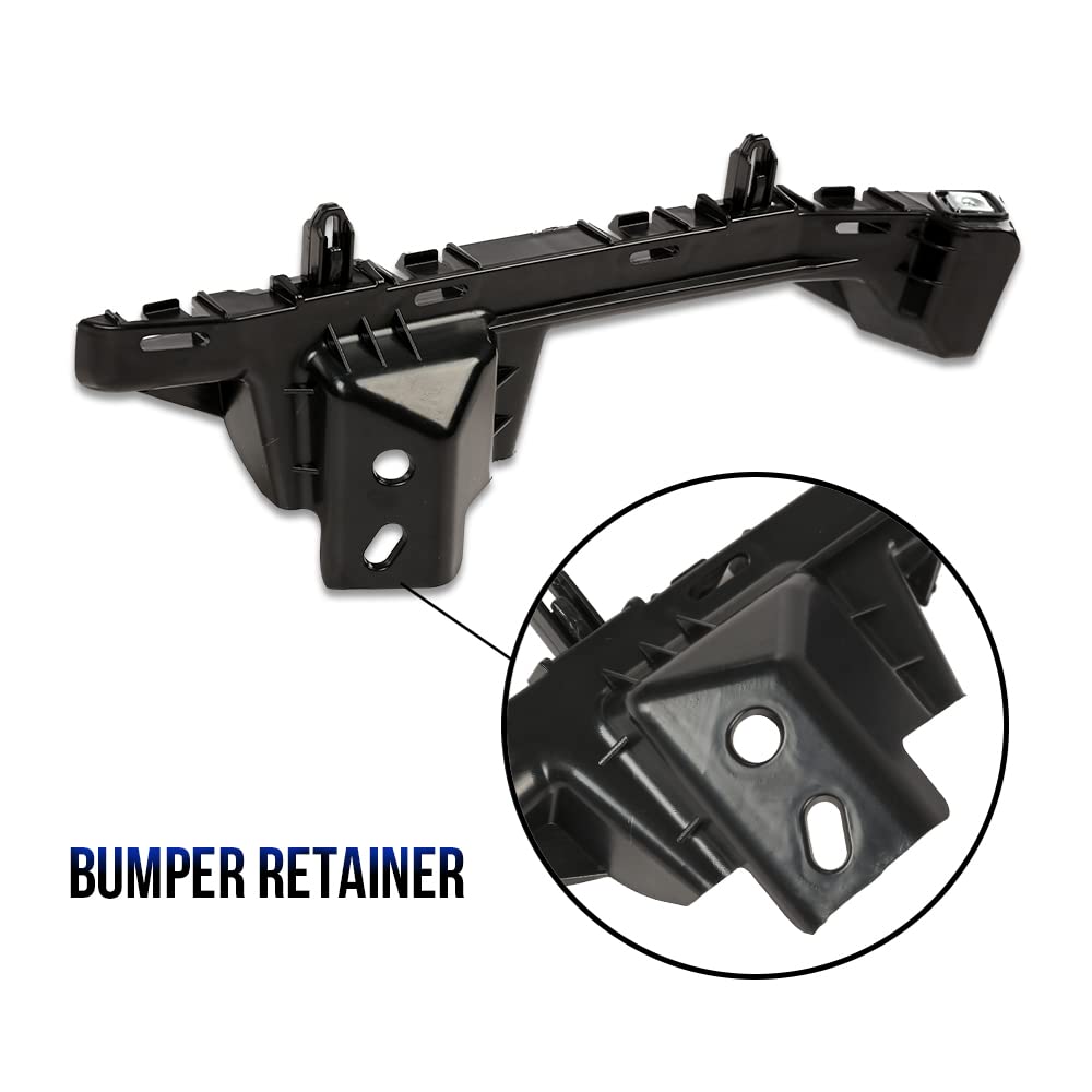 G-PLUS Front Bumper Retainer Bracket 2pcs Compatible with 2018-2022 Chevy Equinox Front LH and RH Bumper Retainer Support Brackets 84293394, GM1043141, 84293393, GM1042141