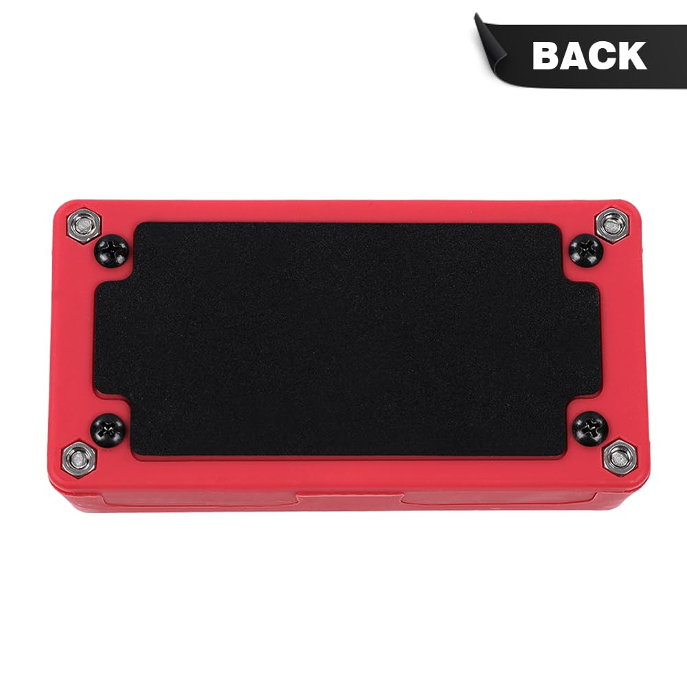 G-PLUS Nylon 30 Fiberglass Red Distribution Box 12 Terminal Ground Power Distribution Junction Block Kit 12V 100A