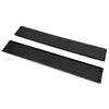 Universal 2.2 Meters / 86.6 Inch Carbon Fiber Look Side Skirt Extensions Rocker Panel Splitters Lip Kit