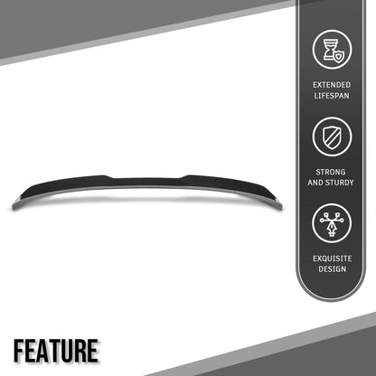 G-PLUS Rear Trunk Spoiler Wing Compatible with BMW G30 5 Series 4 Door Sedan 2017 2018 2019 2020 2021 2022 2023, Fit BMW F90 M5 2018 2019 2020 2021 2022 2023 Rear Spoiler Gloss Black