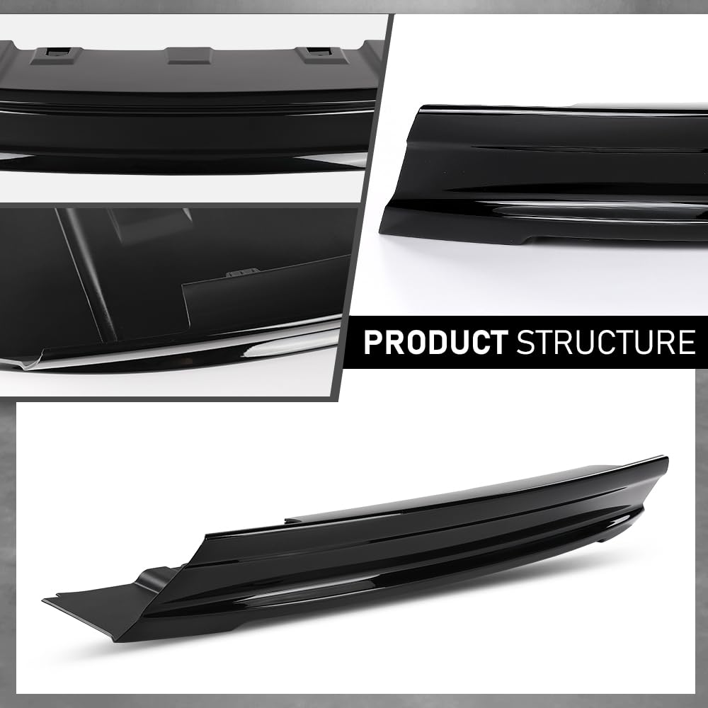 G-PLUS Front Bumper Tow Hook Cover Skid Plate Compatible with Range Rover Evoque 2012-2015