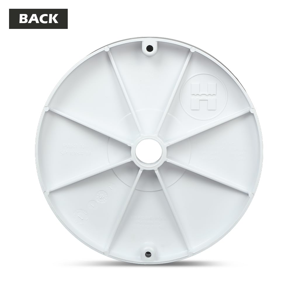 G-PLUS Pool Skimmer Deck Lid Cover, 8.5" Round Original Compatible with Hayward Swimming Pools SPX1084R, Fits Skimmer SP1082, SP1083, SP1084, SP1085, SP1086 Models