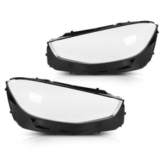 G-PLUS Headlight Lens Cover 2PCS for Benz S-Class W223 V223 Z223 2020-2024