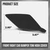 G-PLUS Front Right Bumper Tow Hook Cover Compatible with Volvo XC60 2018 2019 2020 2021 39846406 Glossy Black