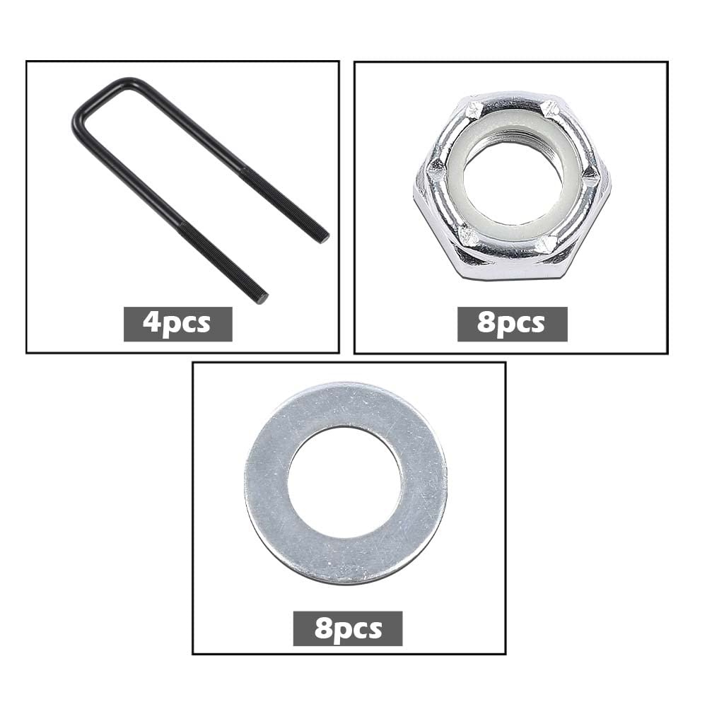 G-PLUS 2.5" Leveling Lift Kit Compatible with Chevy Silverado 1500/GMC Sierra 1500 2WD&4WD 2007-2018