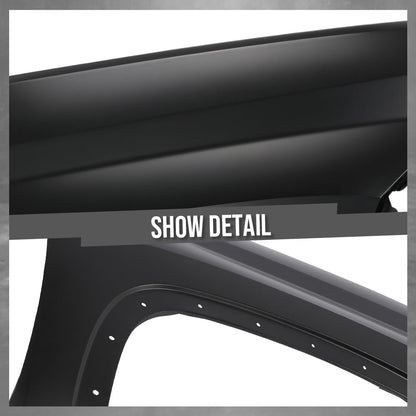 G-PLUS Front Fender Passenger Right Side Compatible with Chevy Silverado 2500 HD 3500 HD 2020-2023 84581167, GM1241424 Black