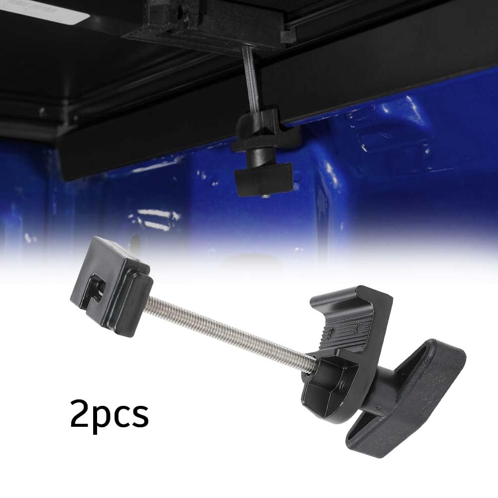 G-PLUS Universal Rear/Front Clamp Cover Hard Canopy Replacement Parts Compatible with Ford/Chevrolet/Toyota/Nissan/Jeep/RAM and so on Hard Tri-Fold Tonneau Cover TSHP01