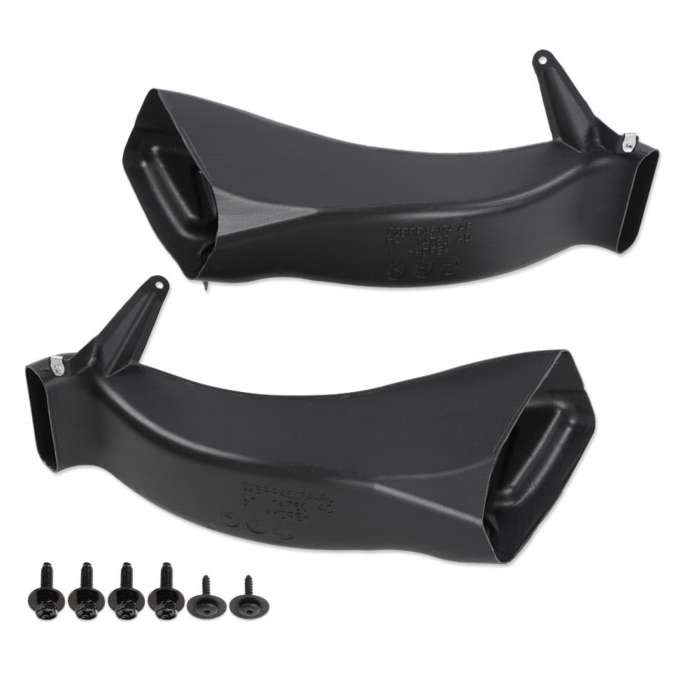 G-PLUS Front Brake Duct Kit Compatible with Chevy C7 Corvette 2014-2019, Fit Stingray's w/Adding the Z06 Grille and Functional Brake Ducts 23224728, 23224729, 11519376, 11570637