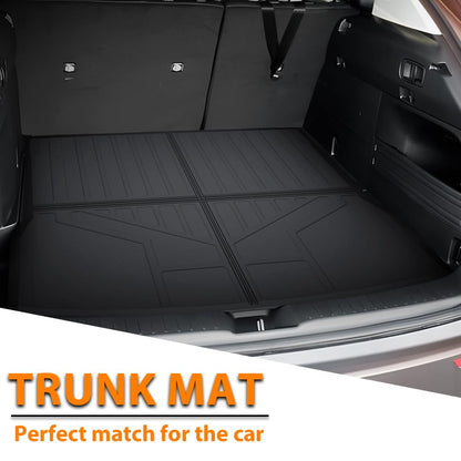 G-PLUS TPE Floor Mats Fit Mazda CX-50 2023-2026(Not Fit Hybrid & CX-5 CX5) 1st & 2nd Row Truck Accessories Cargo Liners All Weather Protection Black 4PCS Alfombras para Carro