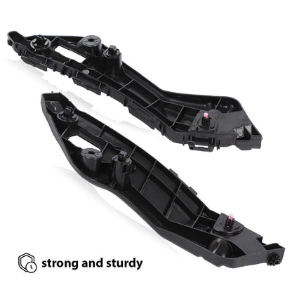 G-PLUS Front Bumper Support Spacer Retainer Brackets RH&LH Compatible with 2013-2015 Toyota RAV4 525350R030, 525360R030, TO1033116, TO1032116 Front 2-Pcs