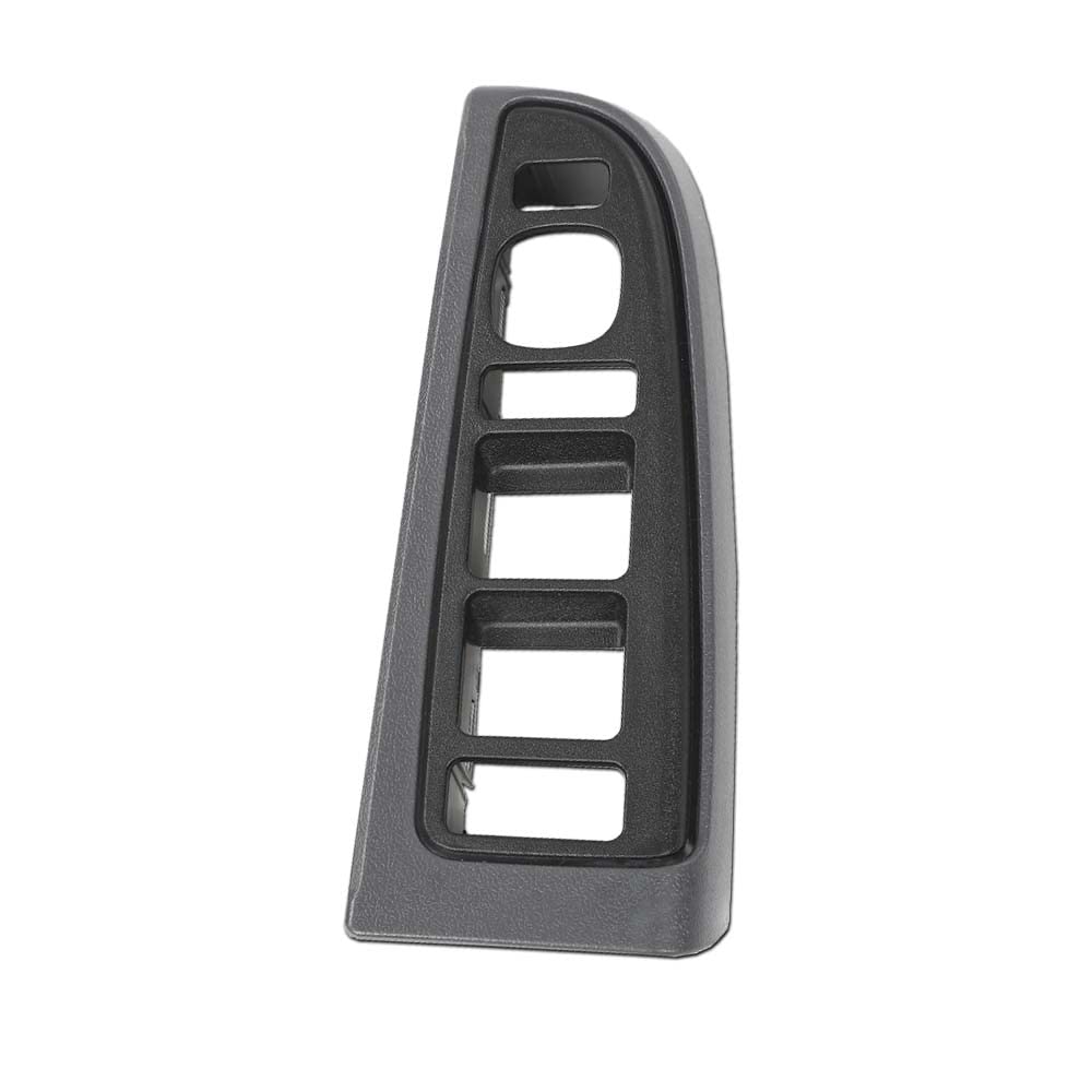 G-PLUS Window Switch Bezel Cover Driver Side, Push Button, Manual, Dark Gray, Compatible with Chevy Silverado/GMC Sierra 2003-2007
