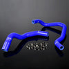 G-PLUS Silicone Radiator Hose Clamps Compatible With 1984-2005 Jeep Cherokee XJ 4.0l 242 CID L6 (Blue)