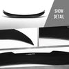 G-PLUS Rear Trunk Spoiler Wing Compatible with BMW 5 Series F10 M5 2010 2011 2012 2013 2014 2015 2016 2017 Fit F10 Sedan Model Only Not Fit Wagon & GT Model Rear Spoiler Lip Wing Glossy Black
