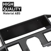 G-PLUS Dash Bezel Radio Surround Trim Compatible with 1984-1996 Jeep Cherokee XJ with Hole Silver