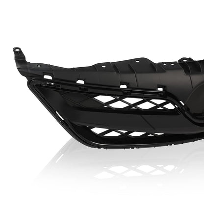 G-PLUS Front Center Bumper Grille Compatible With Toyota Corolla 2009-2010 Lower Grill Insert Replacement Textured Black TO1036111 5311202120