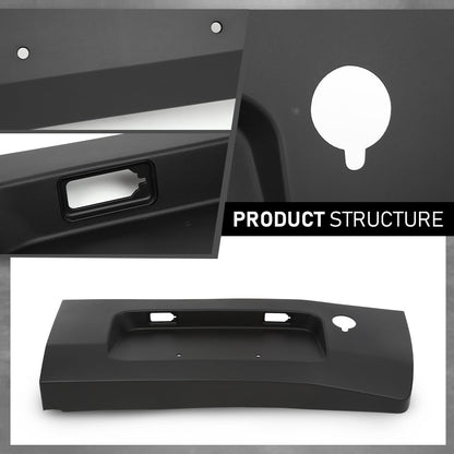 G-PLUS Right Passenger Rear Door Lower Molding Compatible with Ford Transit/Transit-150/Transit-250/Transit-350 2015-2019, Without Camera Hole CK4Z-99425B28-BB