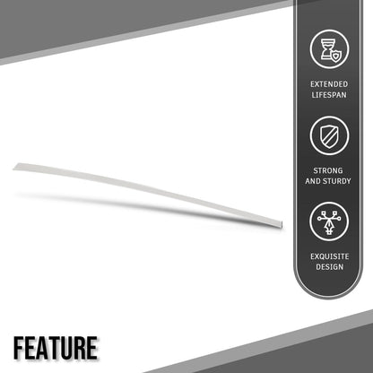 G-PLUS Rear Right Door Frame Chrome Molding Trim Compatible with Kia Optima 2011-2015 838602T000, 83860-2T000 Silver